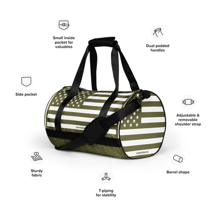 American Flag Gym Bag