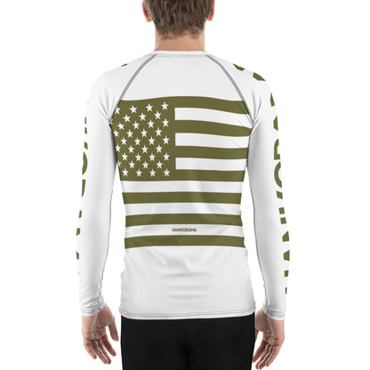 American Flag Men's Rash Guard