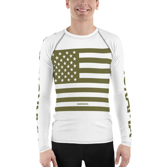 American Flag Men's Rash Guard