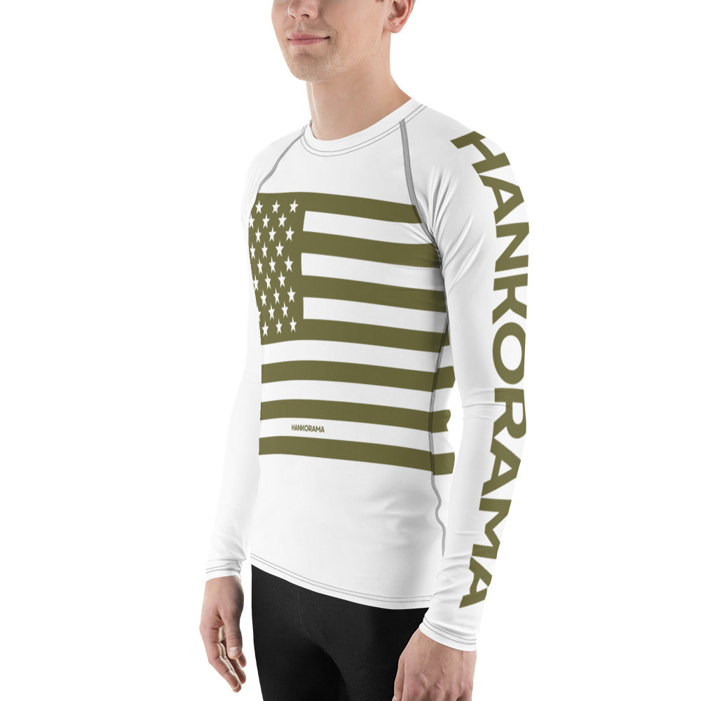 American Flag Men's Rash Guard