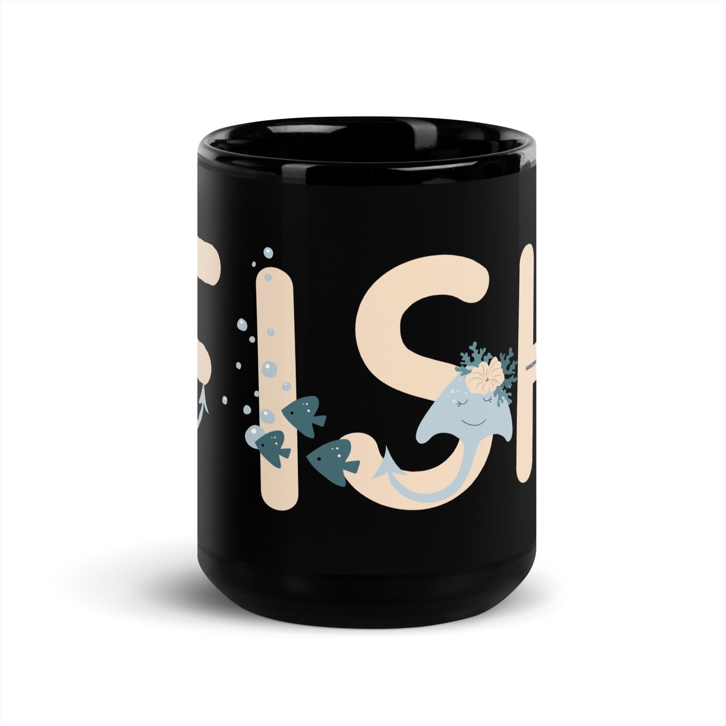 Fish Mammal Glossy Mug