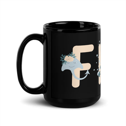 Fish Mammal Glossy Mug