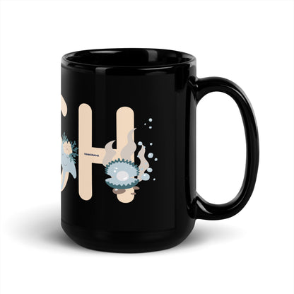 Fish Mammal Glossy Mug