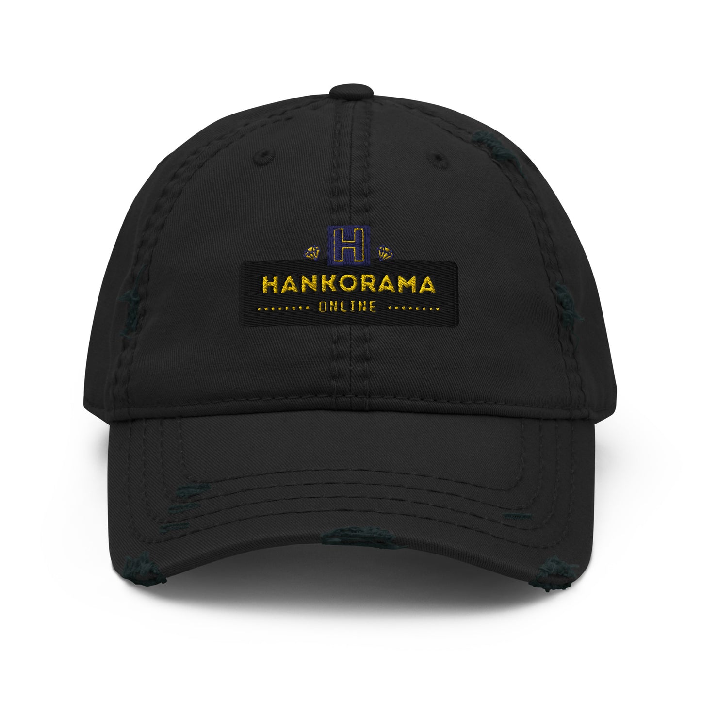 Hankorama Diamond Distressed Dad Hat