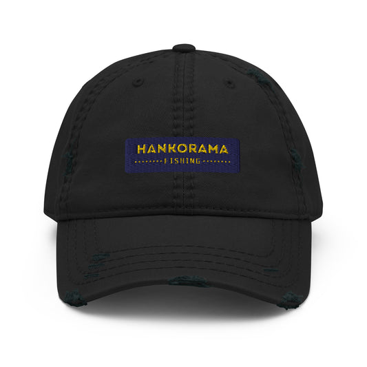 Hankorama Fishing Distressed Dad Hat