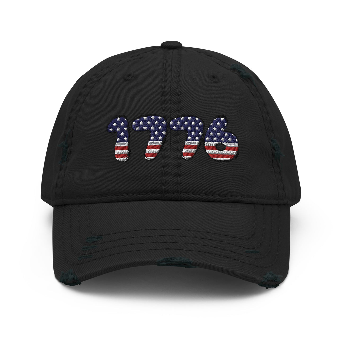 Freedom 1776 Forever Distressed Dad Hat