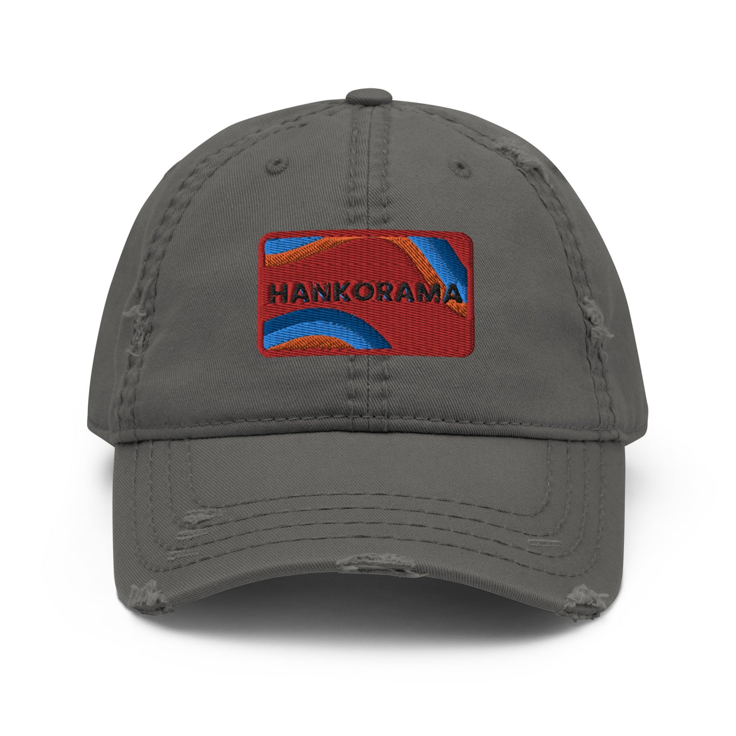 Hankorama Abstract Distressed Dad Hat