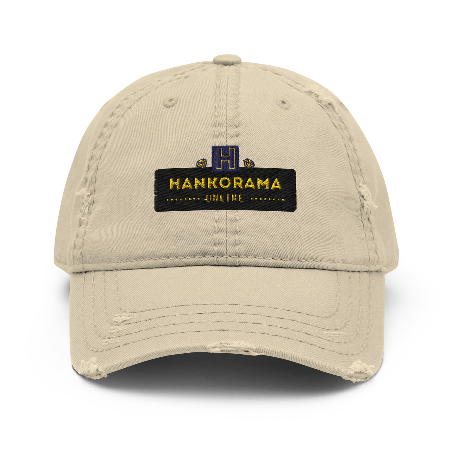 Hankorama Diamond Distressed Dad Hat