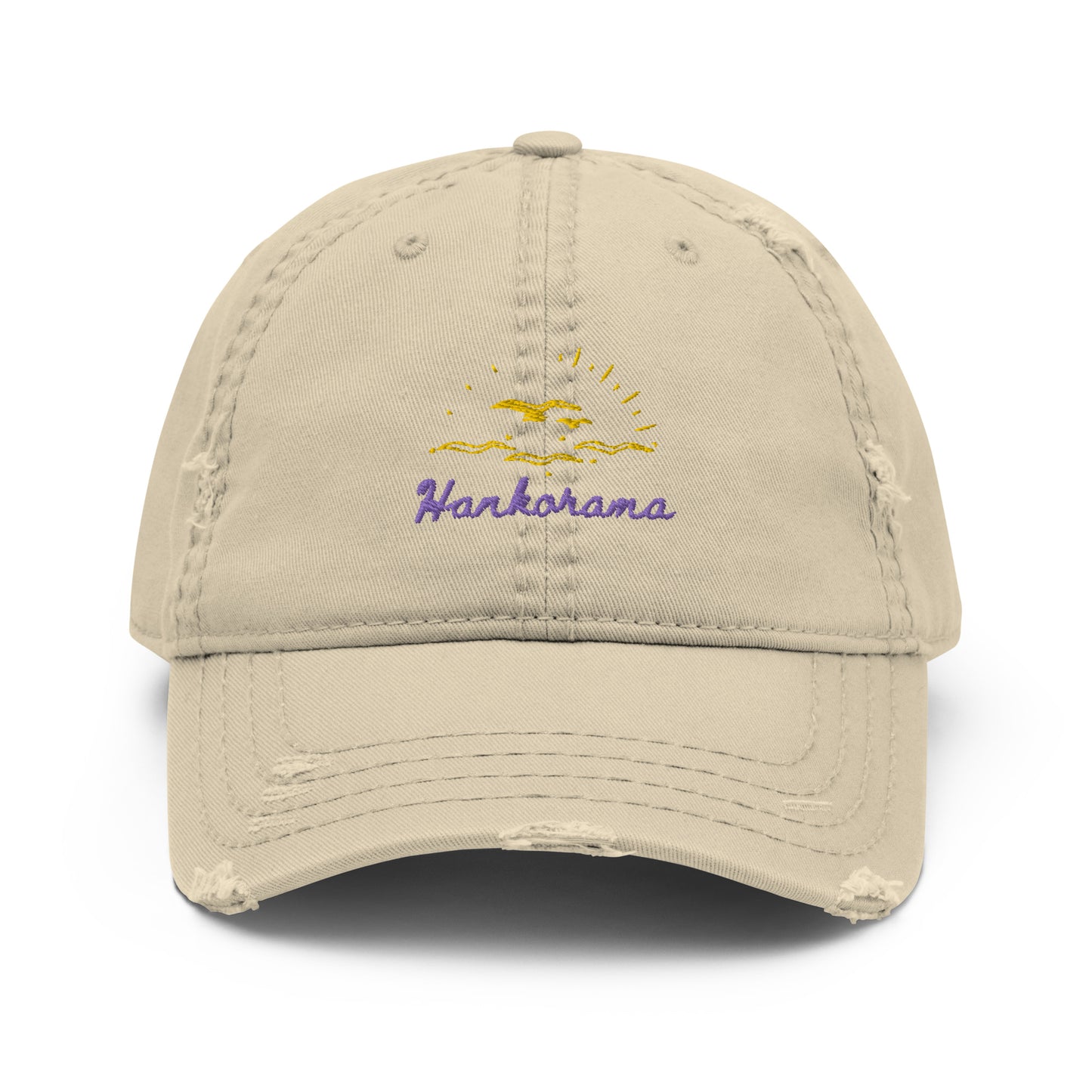 Hankorama Nature & Sun Distressed Dad Hat