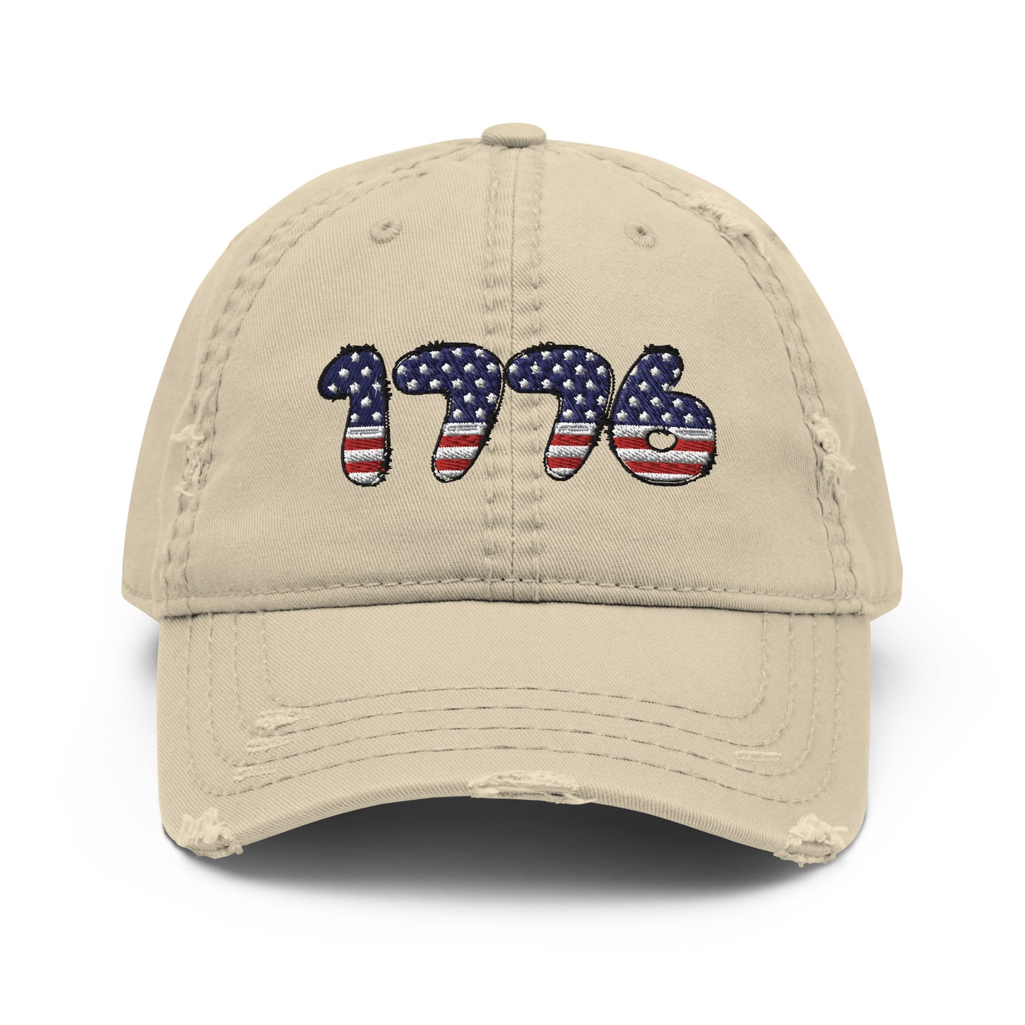 Freedom 1776 Forever Distressed Dad Hat