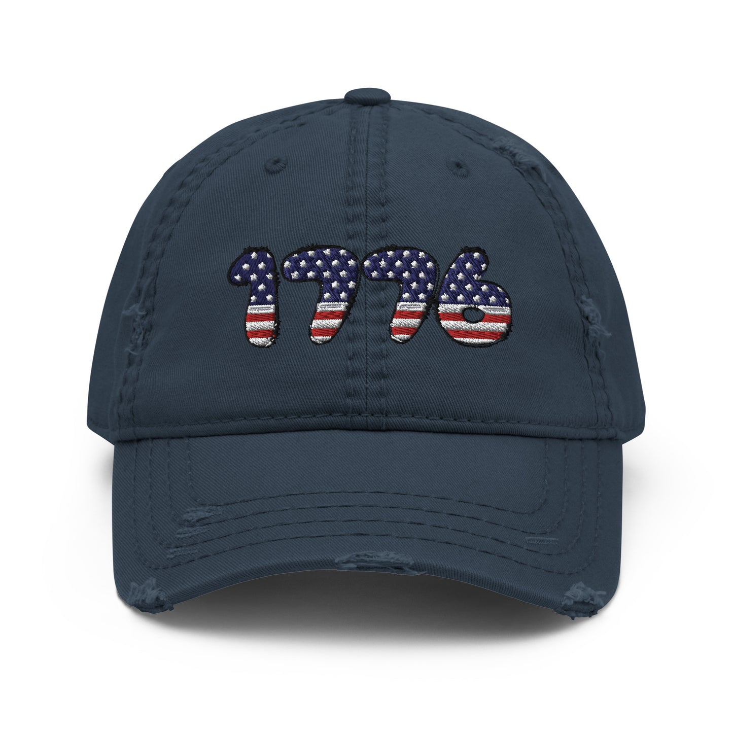 Freedom 1776 Forever Distressed Dad Hat