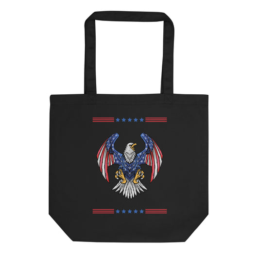 USA Bald Eagle Tote Bag