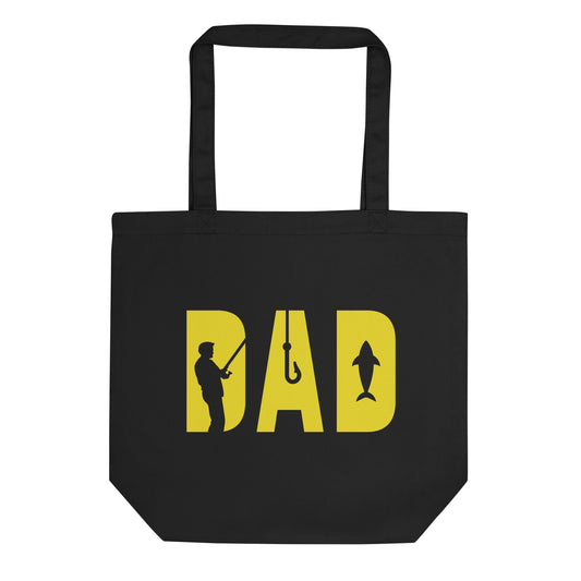 Dad Fishing Tote Bag