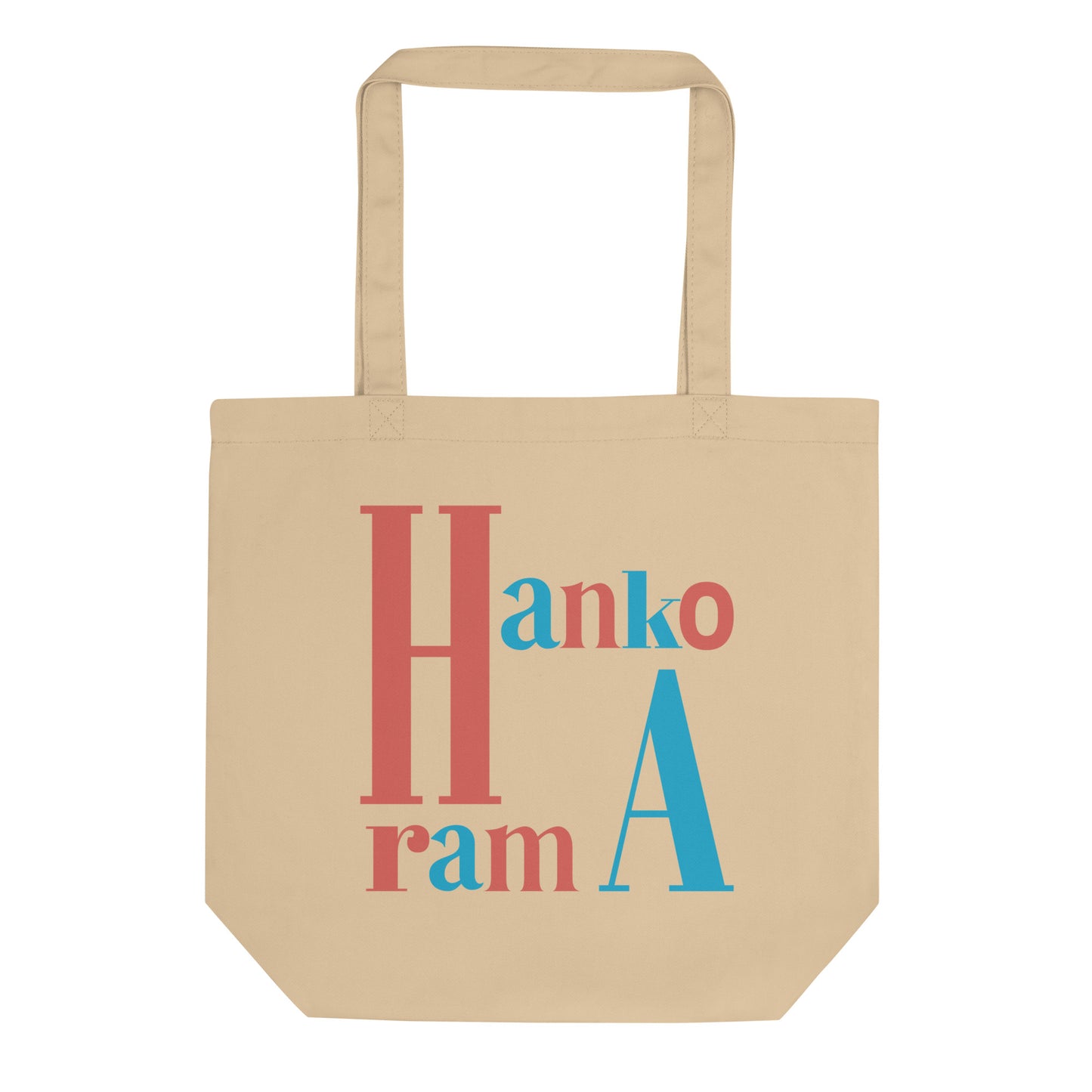 Hankorama Blue & Orange Eco Tote Bag