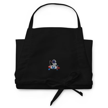 Spaceman Embroidered Apron