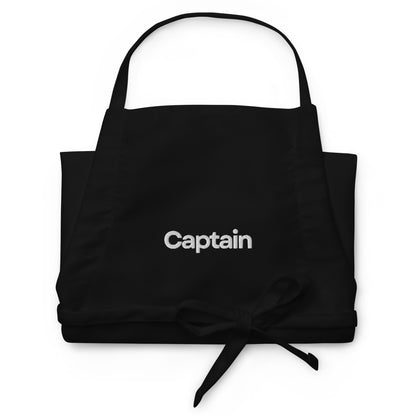 Captain Embroidered Apron