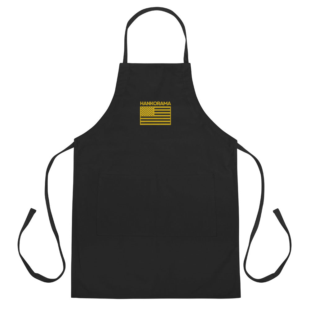 American Flag Embroidered Apron