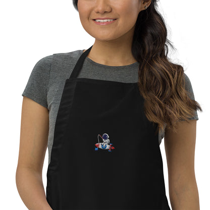 Spaceman Embroidered Apron