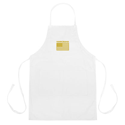 American Flag Embroidered Apron