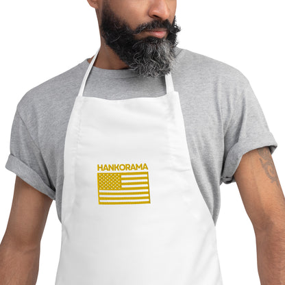 American Flag Embroidered Apron