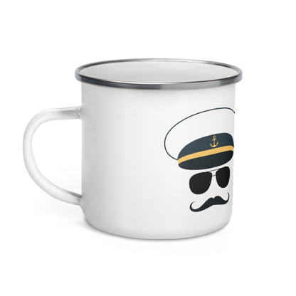 Captain Hankorama Enamel Mug