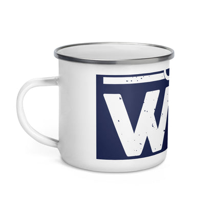 WTF Enamel Mug