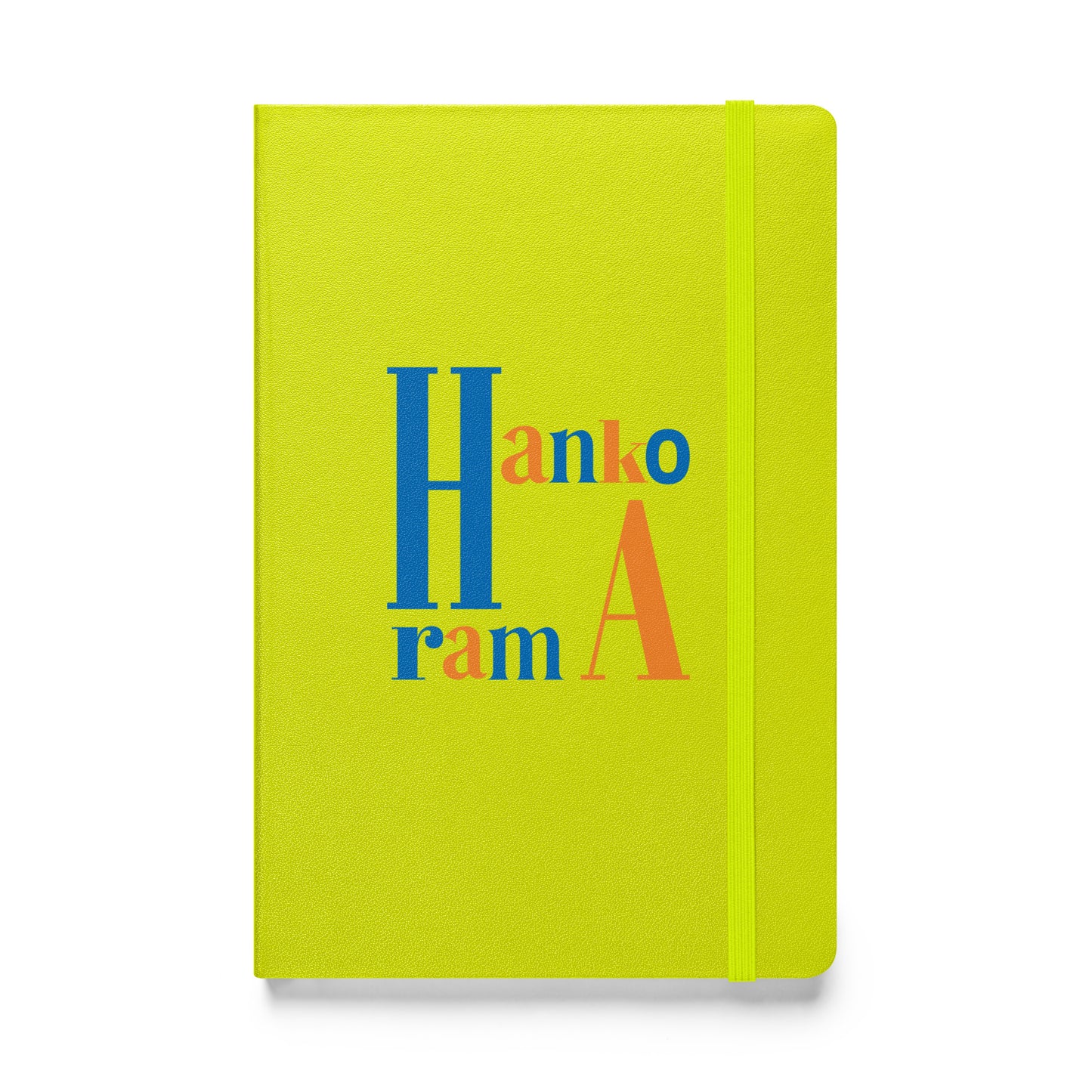 Hankorama Letters Hardcover bound notebook