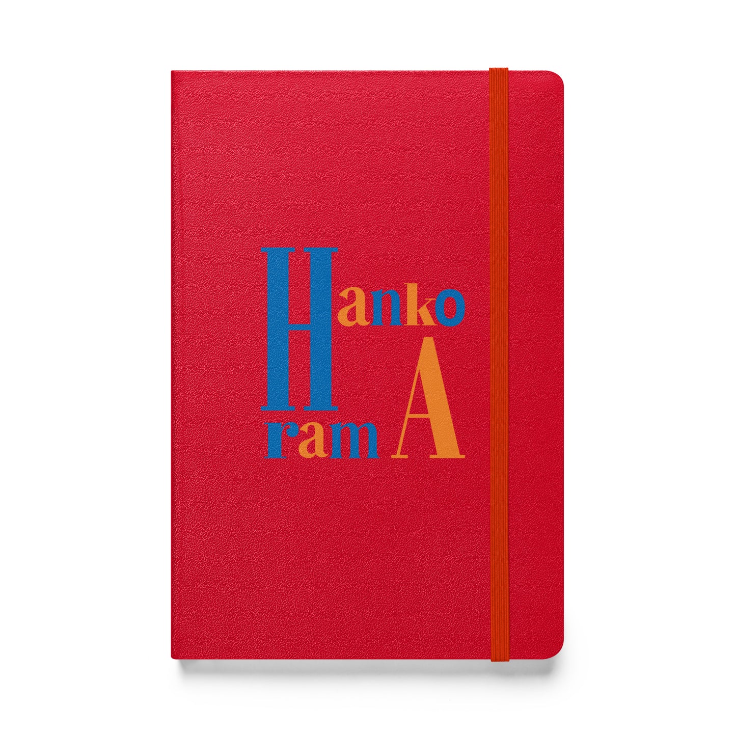 Hankorama Letters Hardcover bound notebook