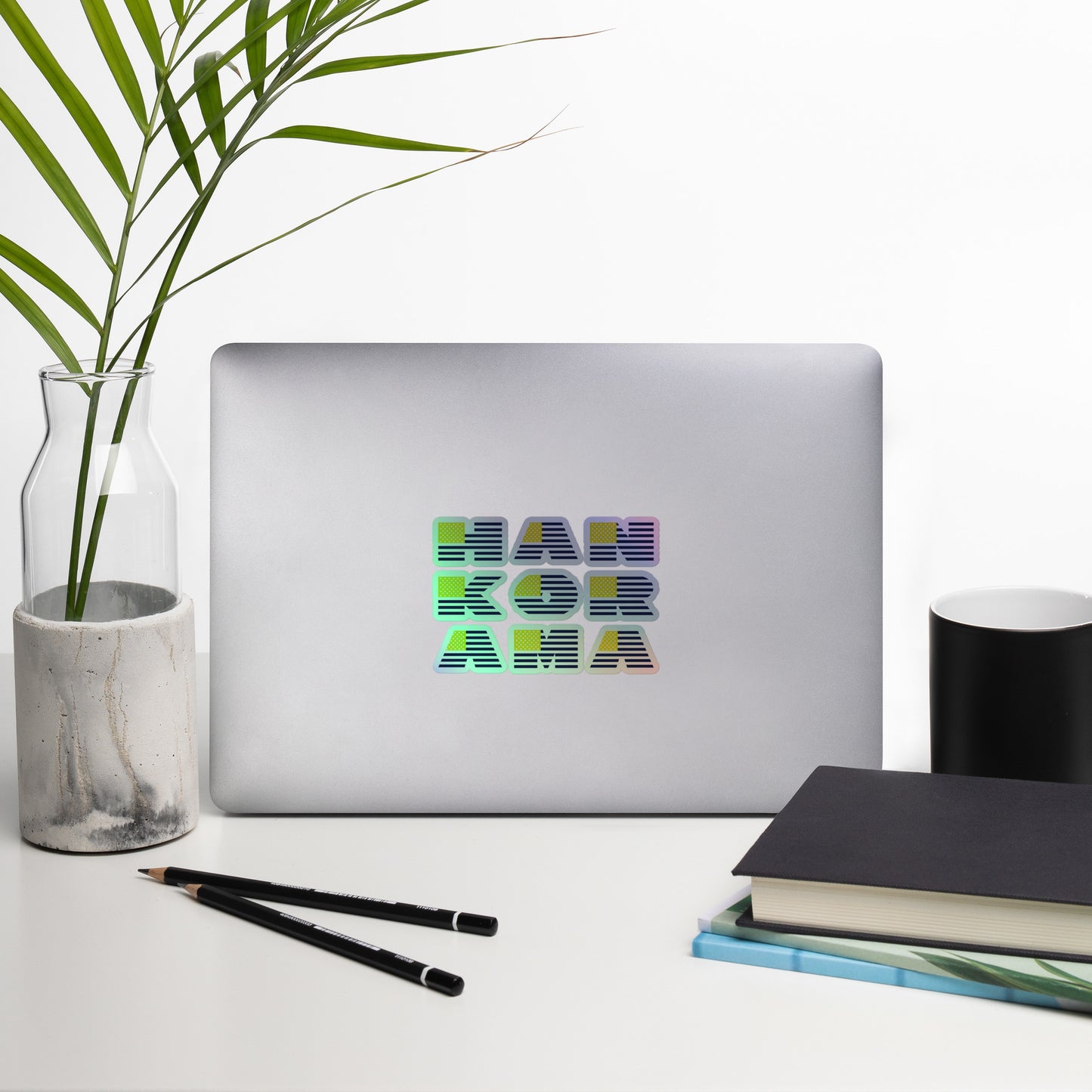 Hankorama Grid Holographic Stickers