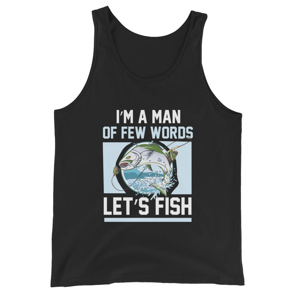 Man Of Few Words Tank Top