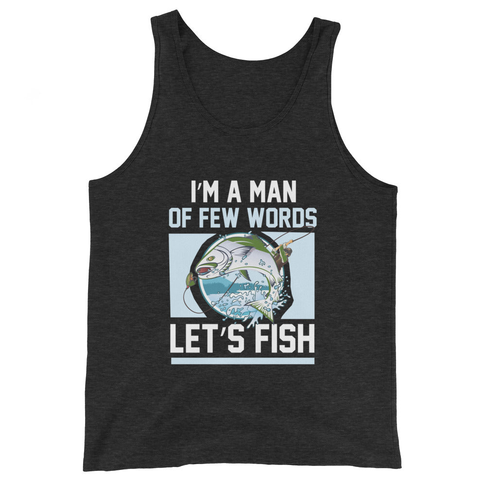 Man Of Few Words Tank Top