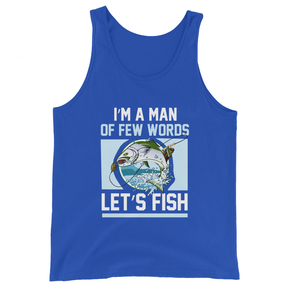 Man Of Few Words Tank Top