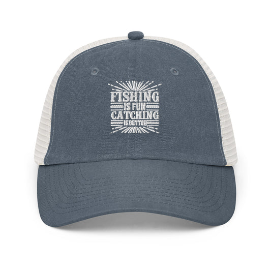 Fishing Is Fun Fishing Cap