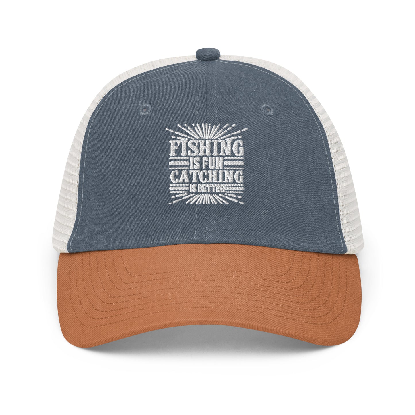 Fishing Is Fun Fishing Cap