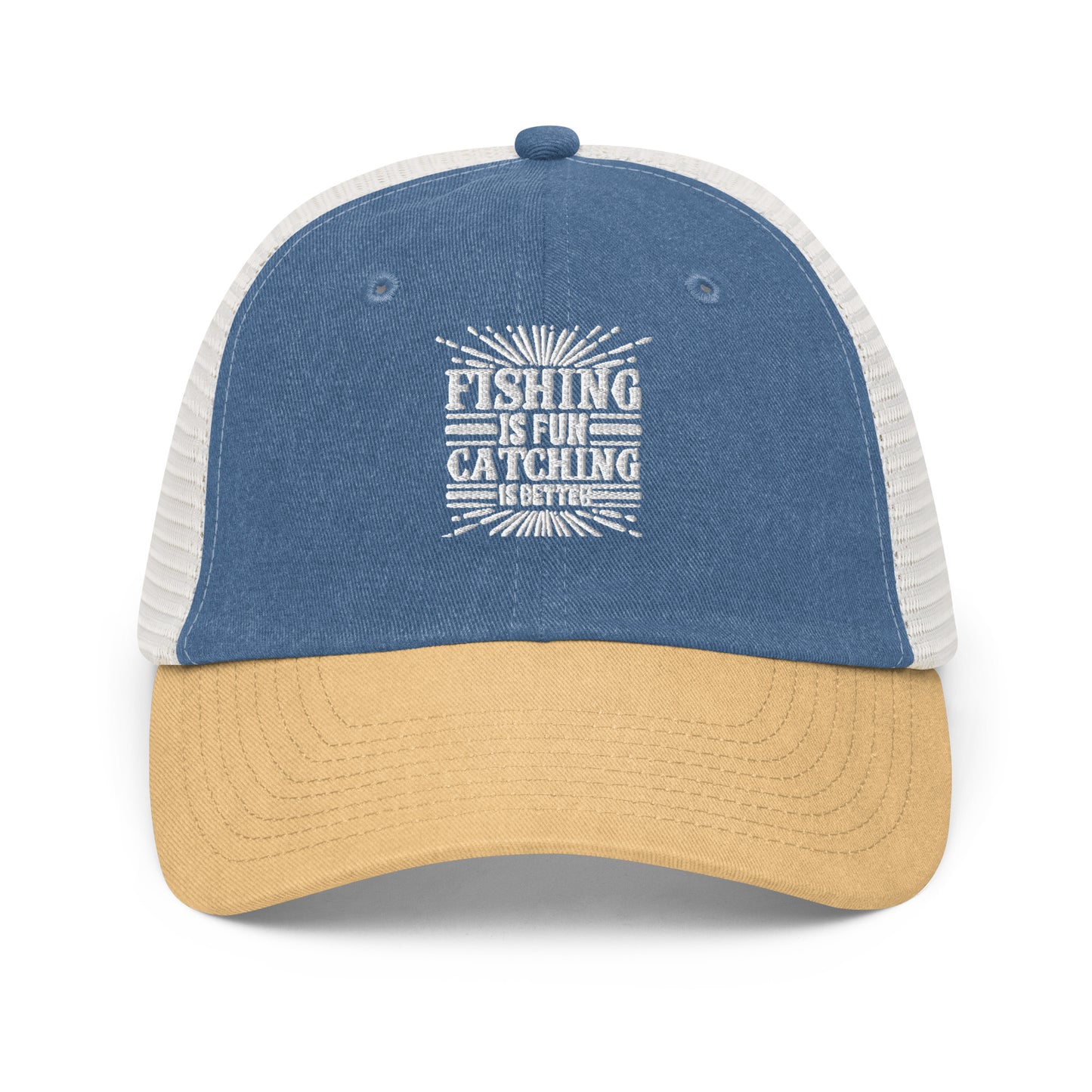 Fishing Is Fun Fishing Cap