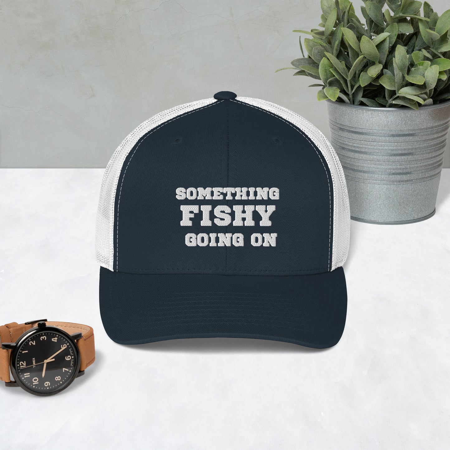 Something Fishy Trucker Cap