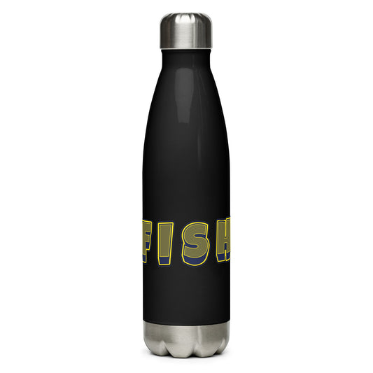 Fish Greeny Stainless steel water bottle