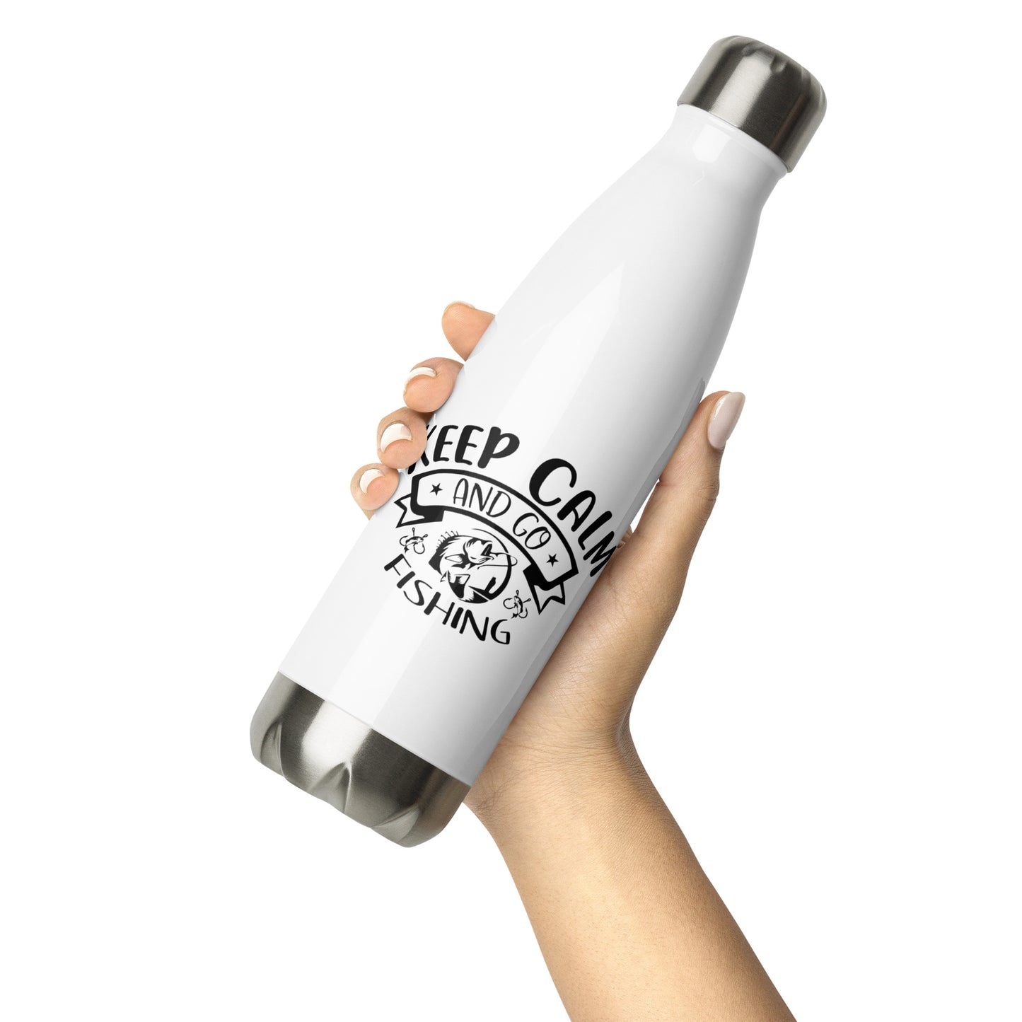 Keep Calm Stainless steel Water Bottle