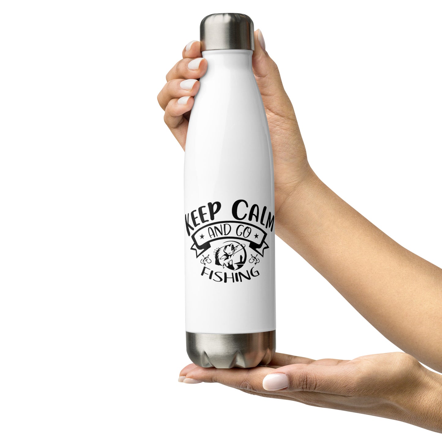 Keep Calm Stainless steel Water Bottle