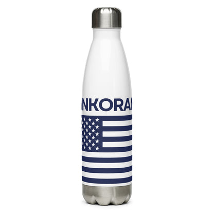 Hankorama American Flag Stainless steel water bottle