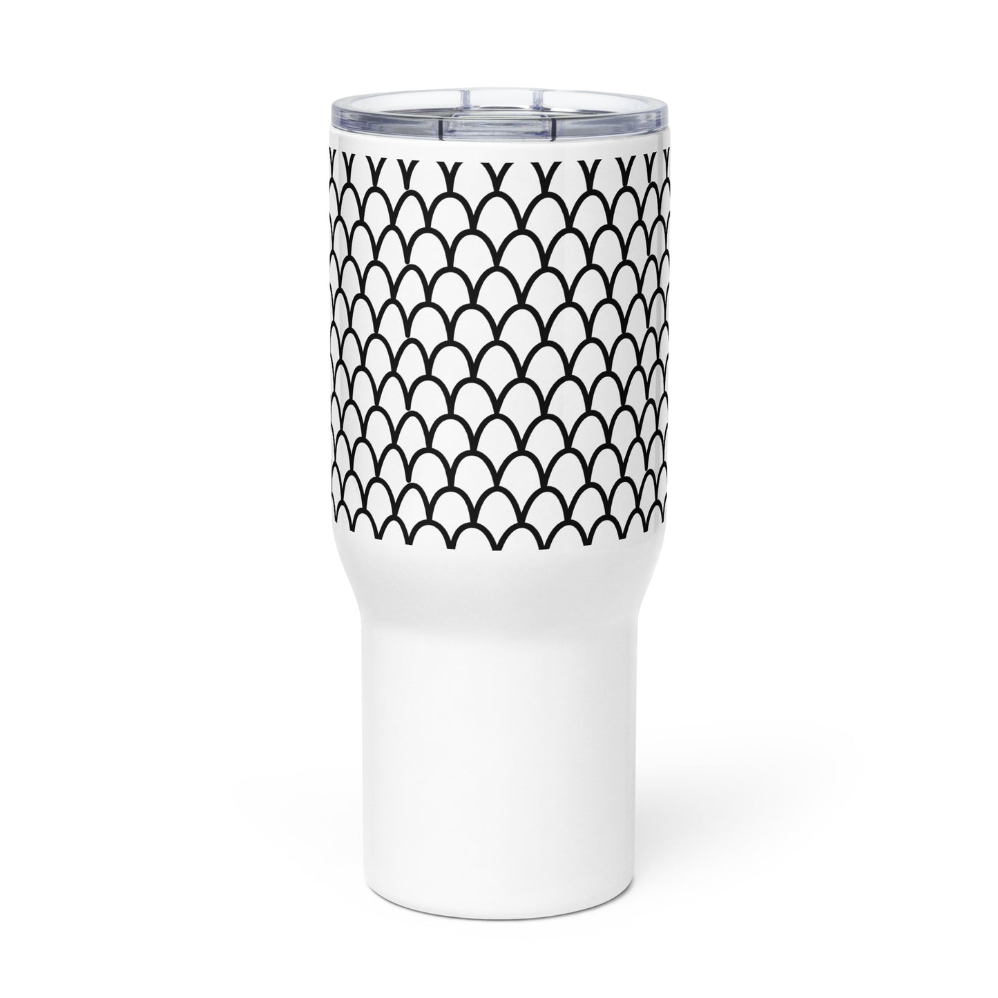 Fishnet Travel Mug with Handle