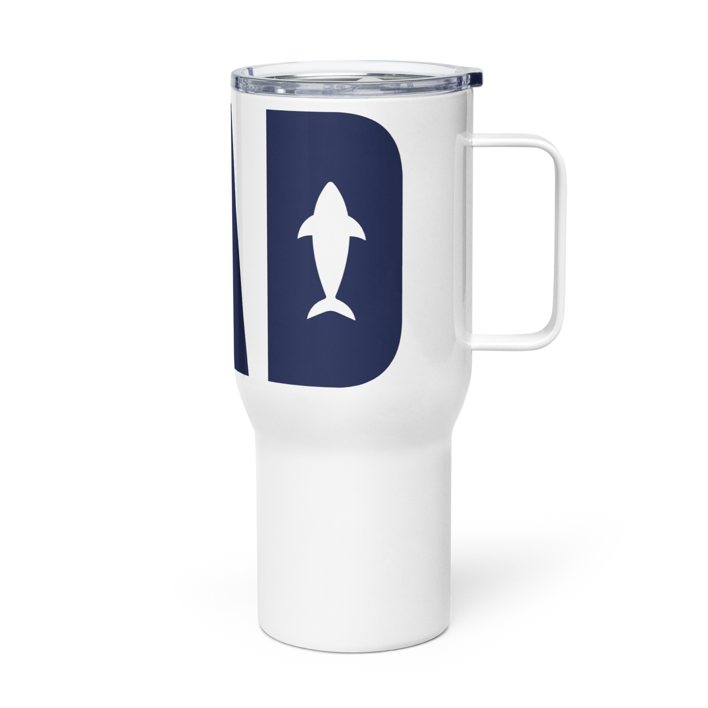 Dad's Fishing Travel Mug with Handle