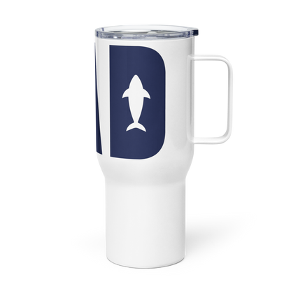 Dad's Fishing Travel Mug with Handle