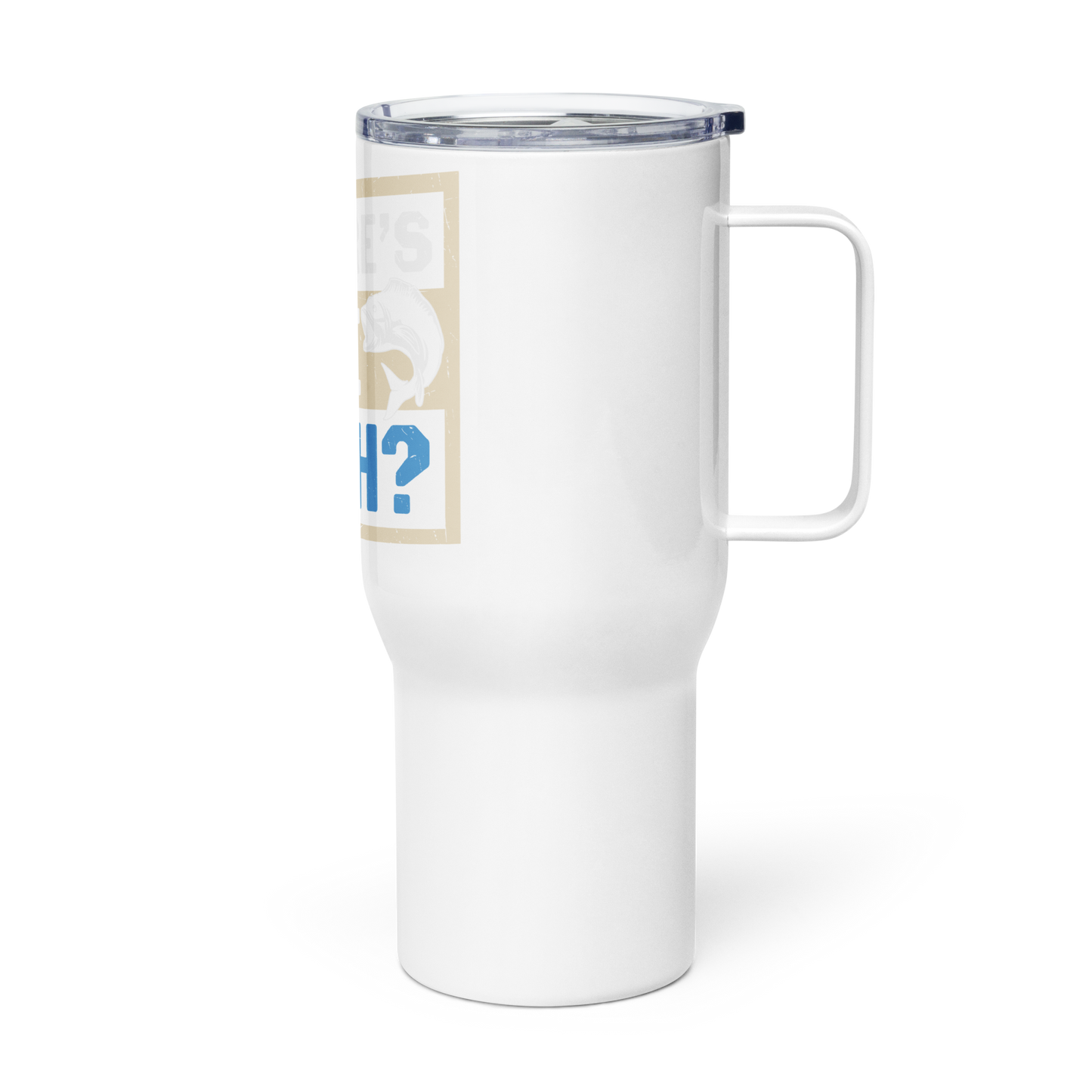 WTF Travel Mug with Handle