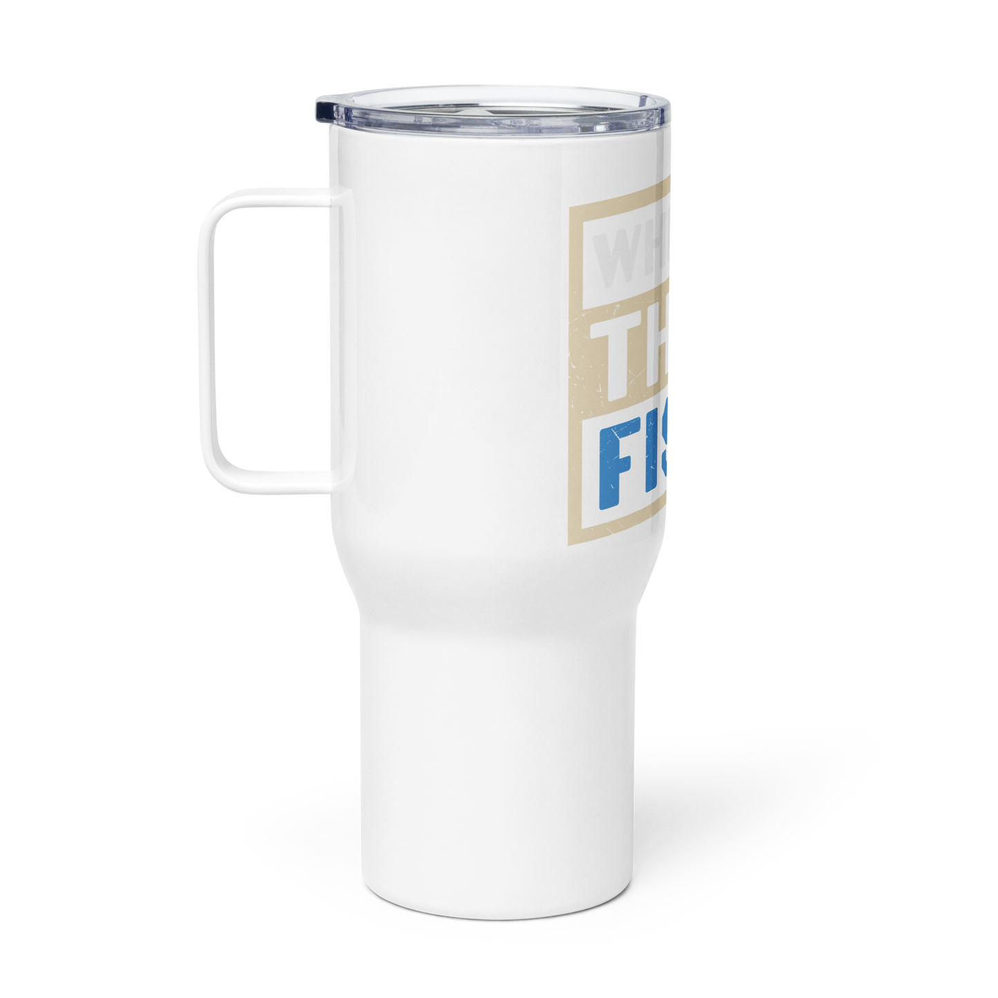 WTF Travel Mug with Handle