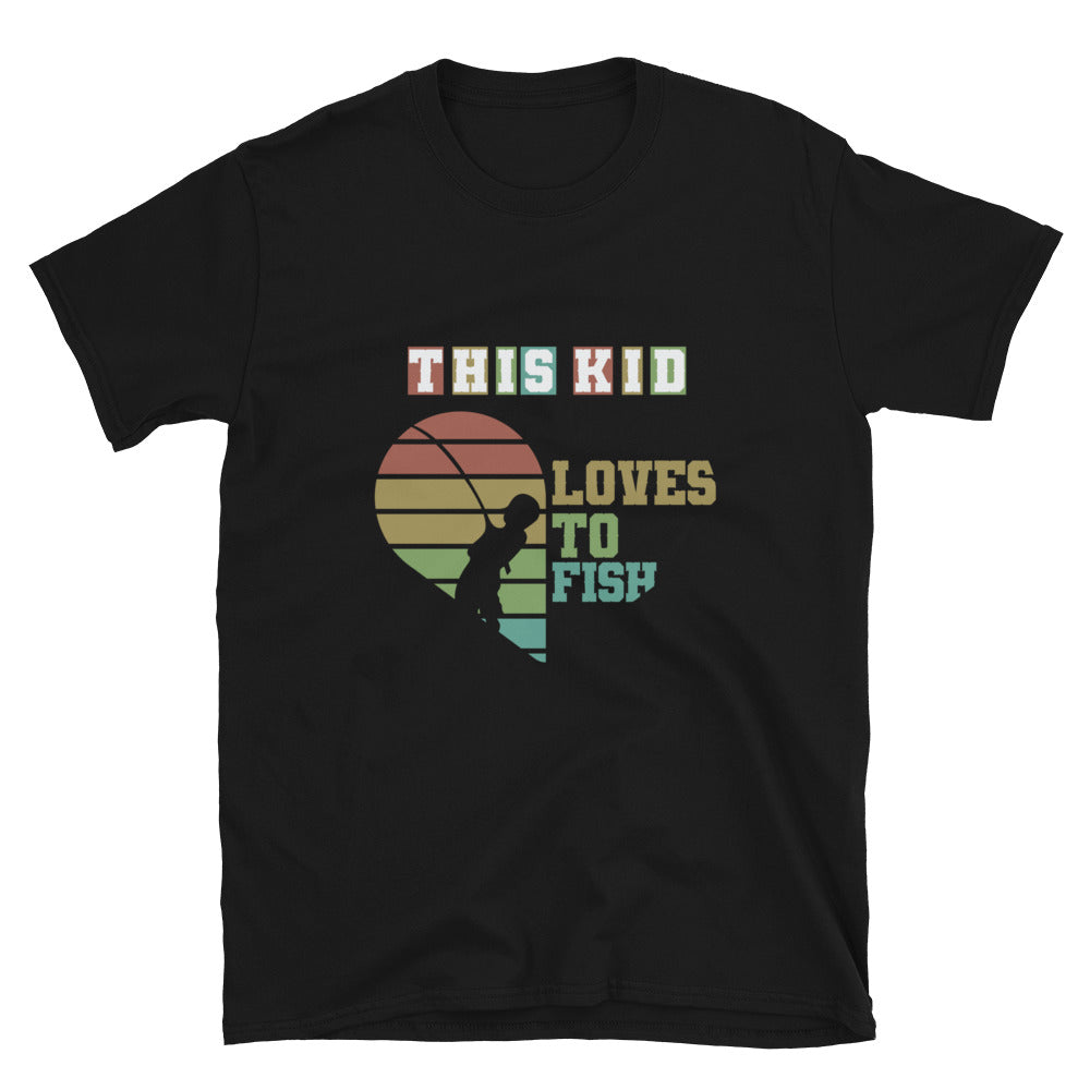 This Kid Loves To Fish T-Shirt