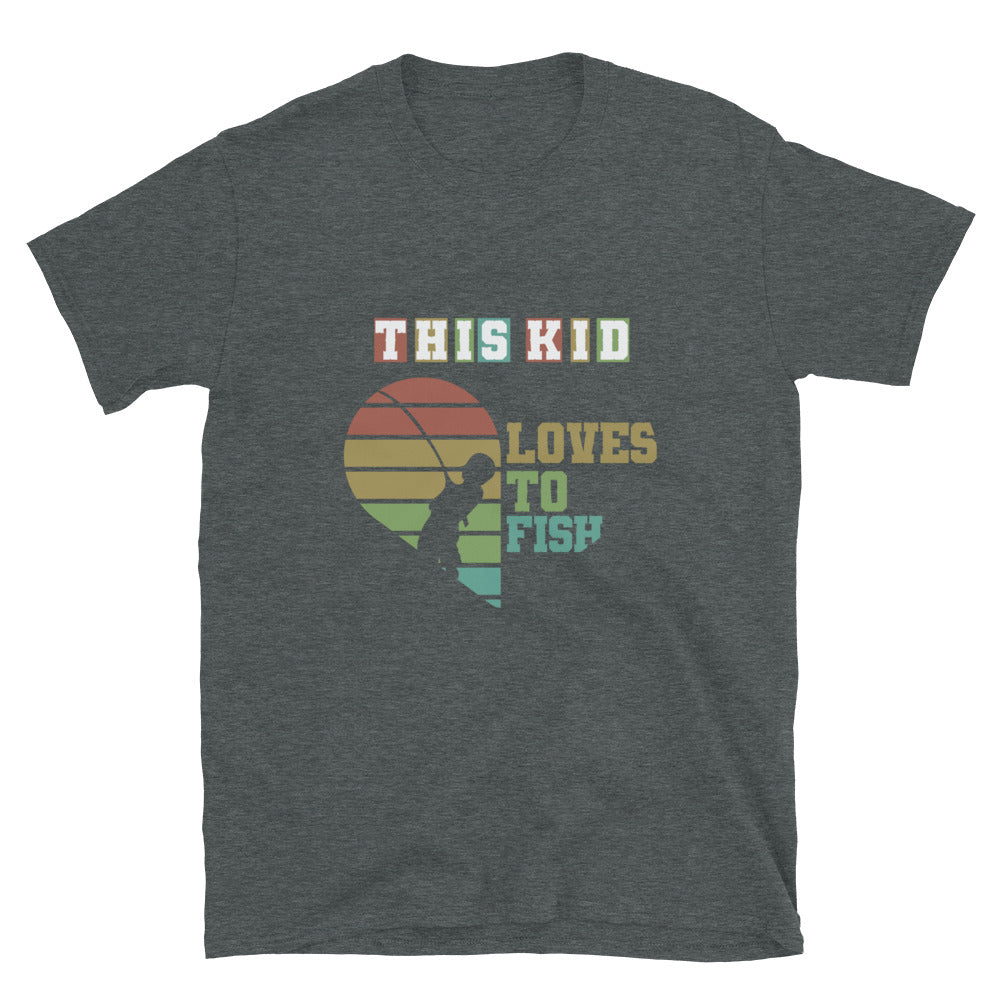 This Kid Loves To Fish T-Shirt