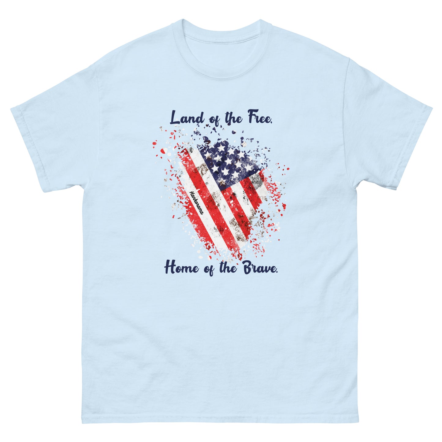 Land of the Free Home of the Brave USA Tee Shirt