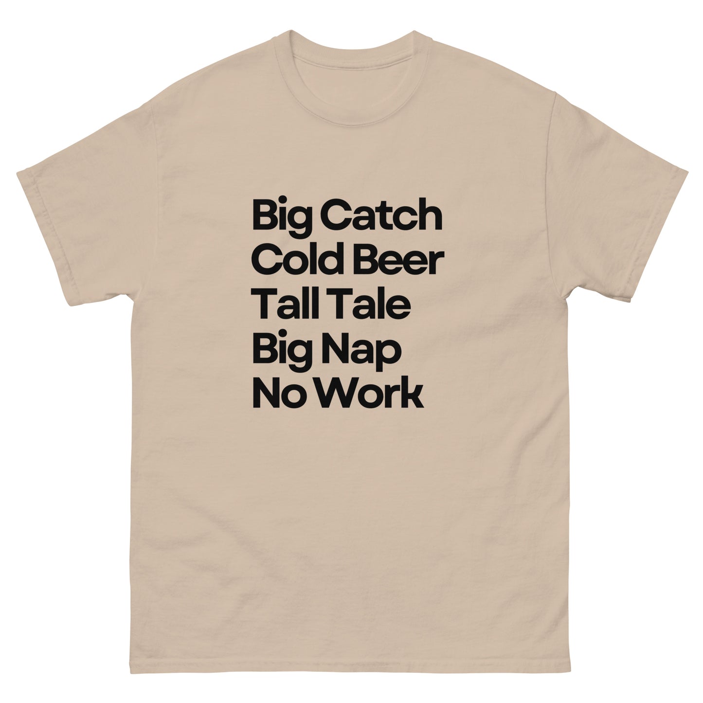 Fishing Goals Tee Shirt