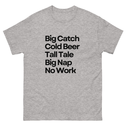 Fishing Goals Tee Shirt